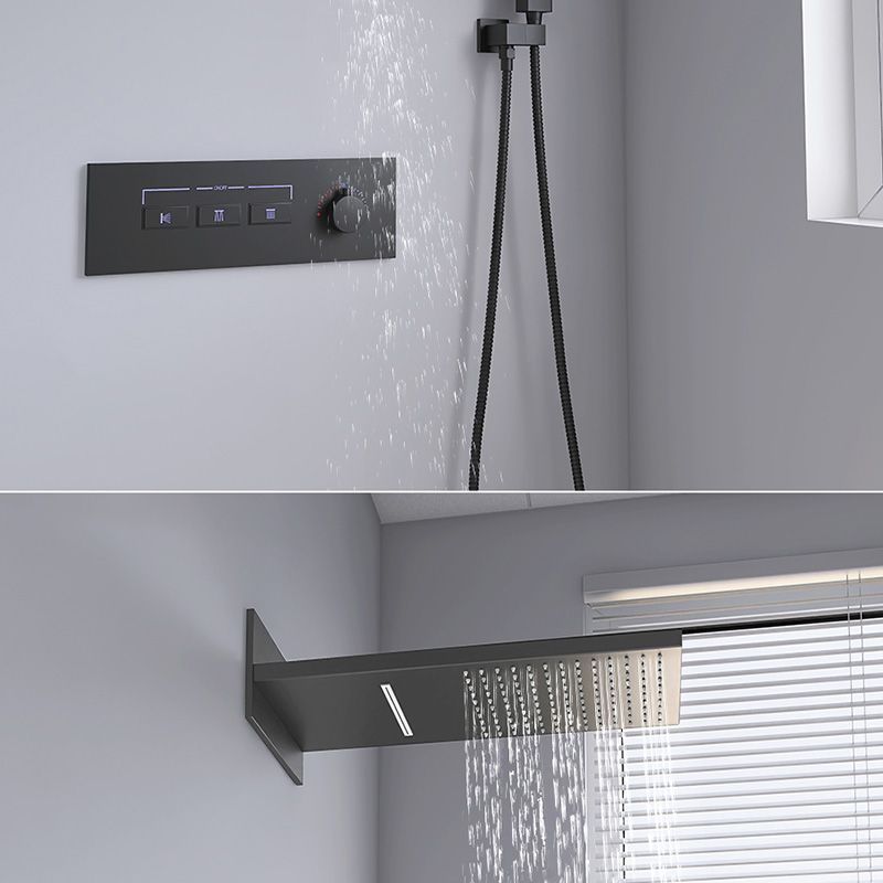 Modern Shower Set Handheld Shower Head Wall Mounted Shower System