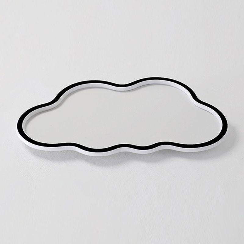 Cloud Shape Flush Mount Deckenleuchte Metall LED in der Nähe von Deckenlampe für Schlafzimmer