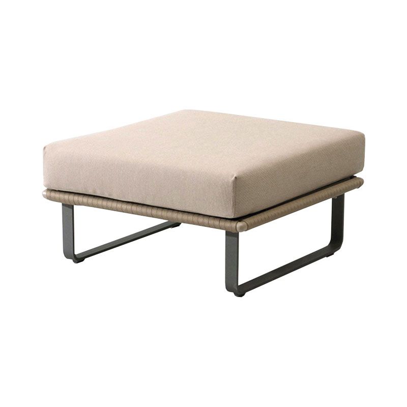 Contemporary Patio Sofa UV Resistant Outdoor Patio Sofa with Cushions