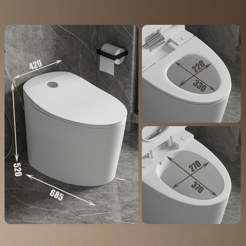 Modern Ceramic Toilet Floor Mounted Skirted Urine Toilet with Toilet Seat