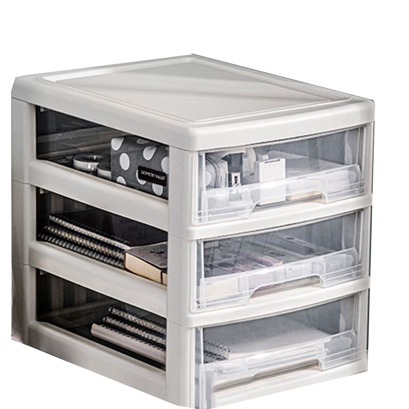 Transparent File Cabinet Modern Plastic Drawers Filing Cabinet