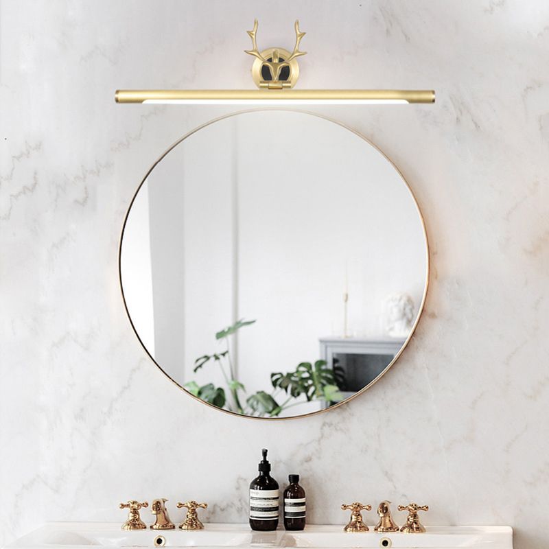 LED Mirror Front Light 1-Light Vanity Light with Acrylic Shade for Bathroom