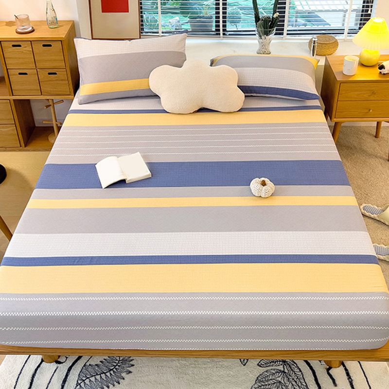 100 Cotton Bed Sheet Set Soft & Smooth Breathable Bed Sheet Set with Non-Pilling