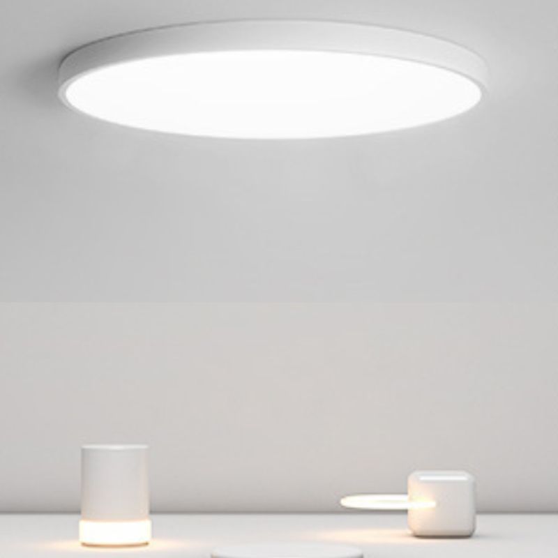 White LED Ceiling Light Contemporary Flush Mount Lighting for Hallway