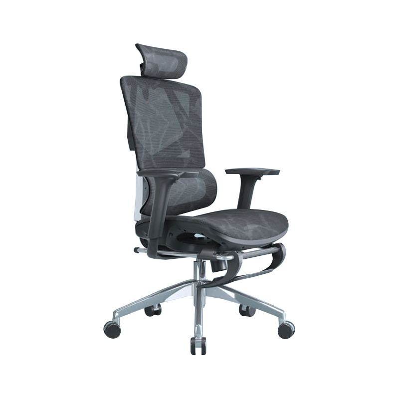 Removable Arms Chair No Distressing Ergonomic Office Chair with Wheels