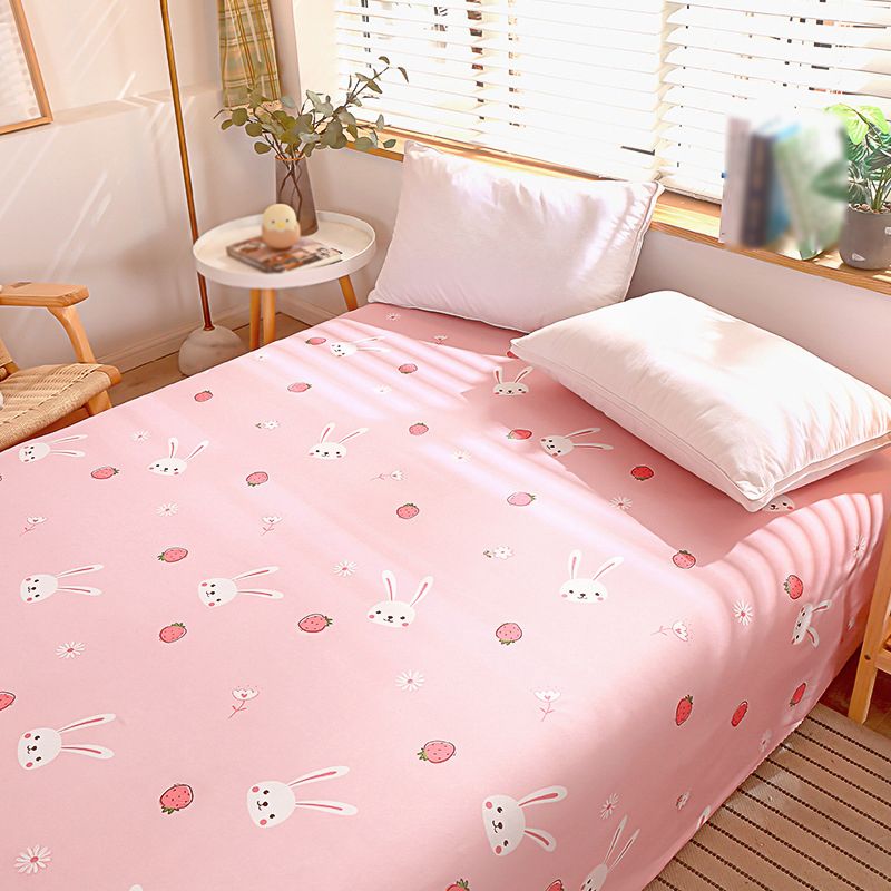 Polyester Ultra Soft Bed Sheet Standard Deep Pocket Fitted Sheet