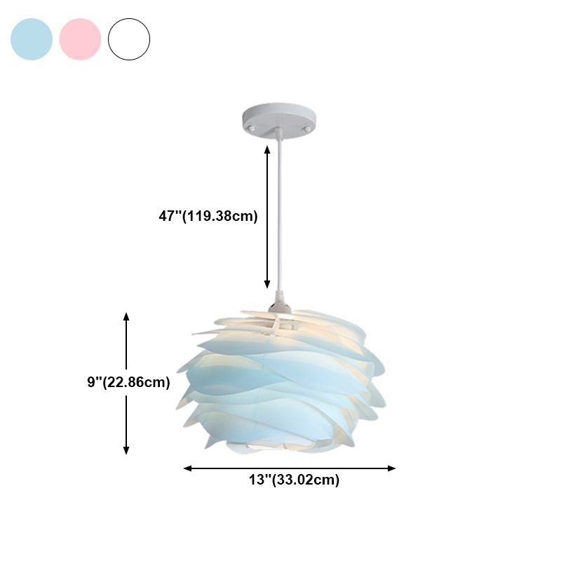 Flower-shaped Hanging Light Modern Pendent Lighting Fixture for Sitting Room