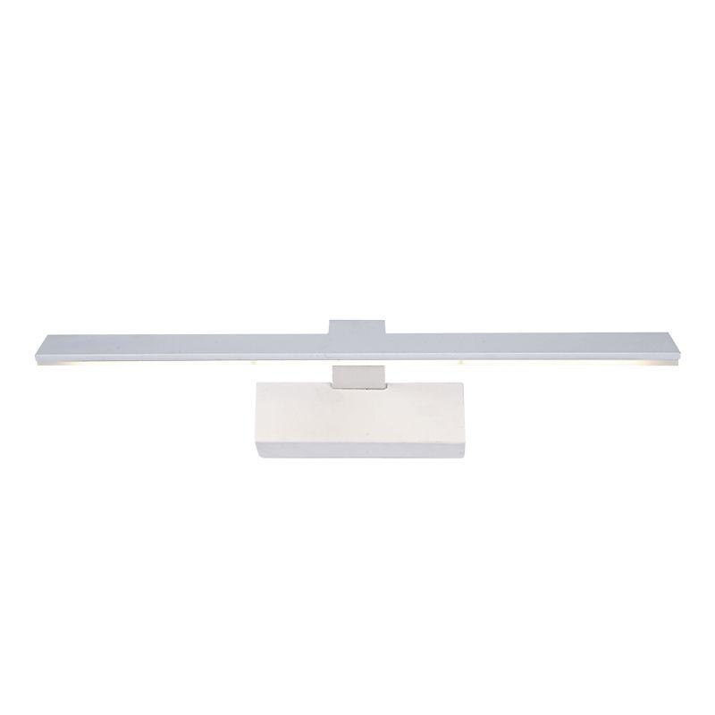 Lineal Metal Wall Donce Modern 1 Luz de la pared de espejo de luz 1 en blanco