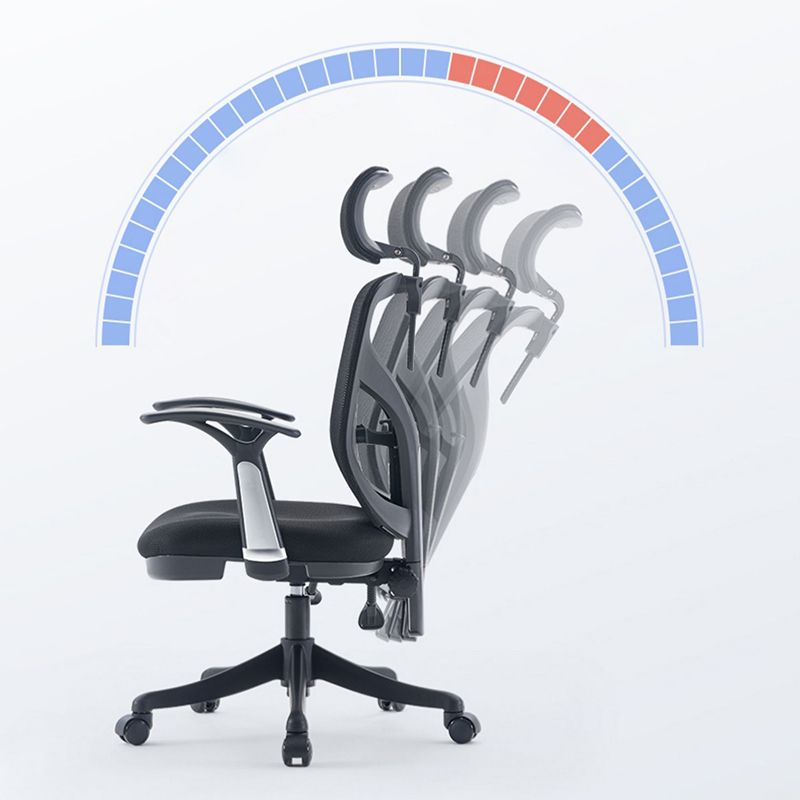 Modern Ergonomic Mesh Task Chair Office Adjustable Arms Swivel Chair