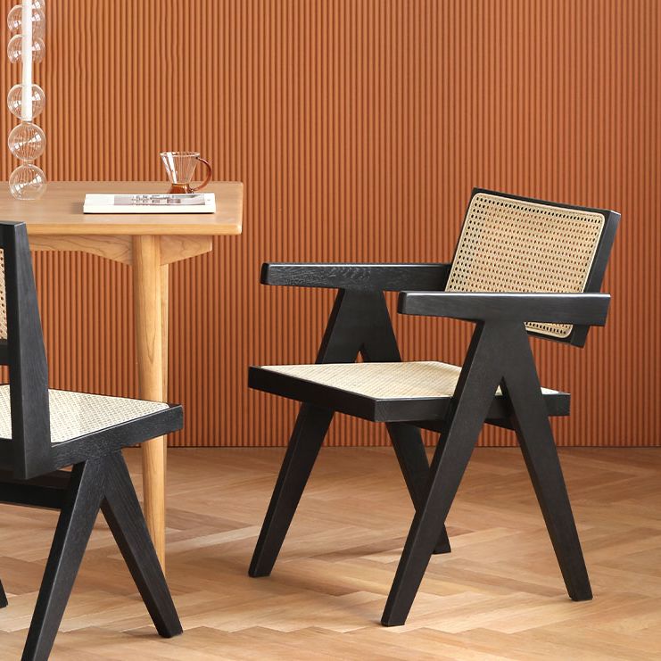 Modern Dining Room Dining Chairs Rubber Wood Dining Side Chairs