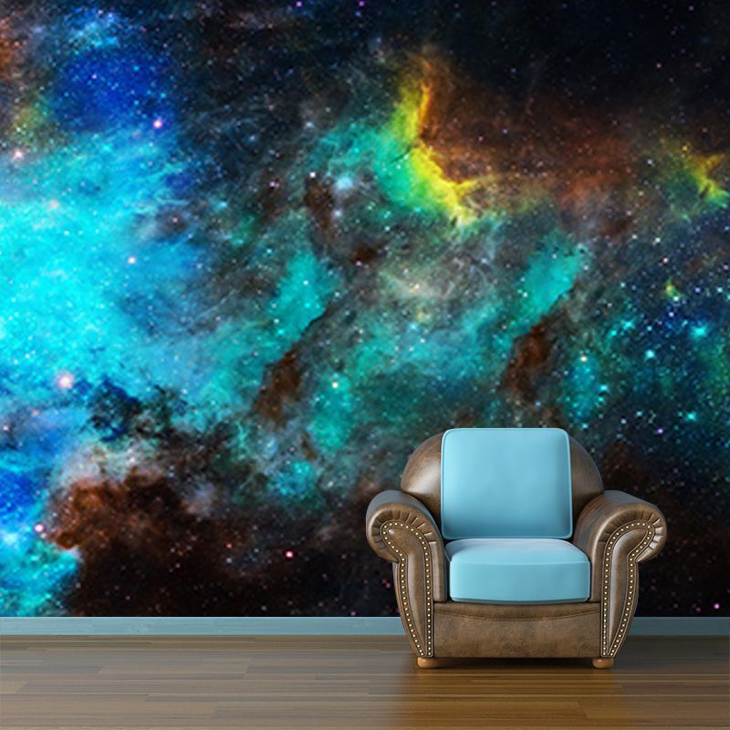 Eco-friendly Wall Mural Novelty Universe Mildew Resistant Wall Decor