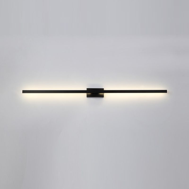 Line Shape Wall Light Fixture Modern Wall Mounted Lighting for Washroom