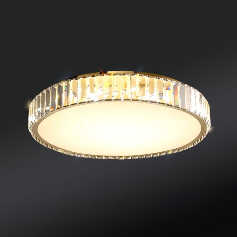 Modernism Flush Mount Lamp Crystal LED Ceiling Lighting for Bedroom