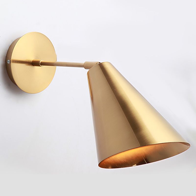 Postmoderne metalen sconce verlichtingsarmaturen enkele bol wandlamp voor slaapkamer woonkamer