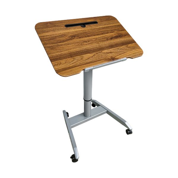 Rectangular Shaped Standing Desk Brown/Black/White Writing Desks for Office