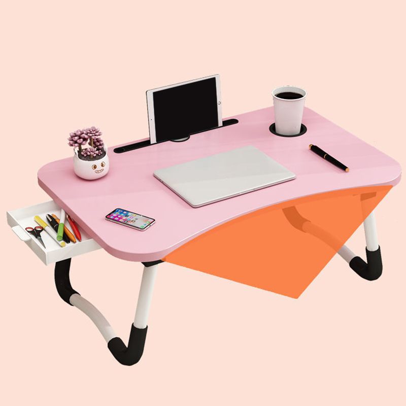 Rectangular Shaped Office Laptop Table Reversible Multiple Colors Writing Desk for Home