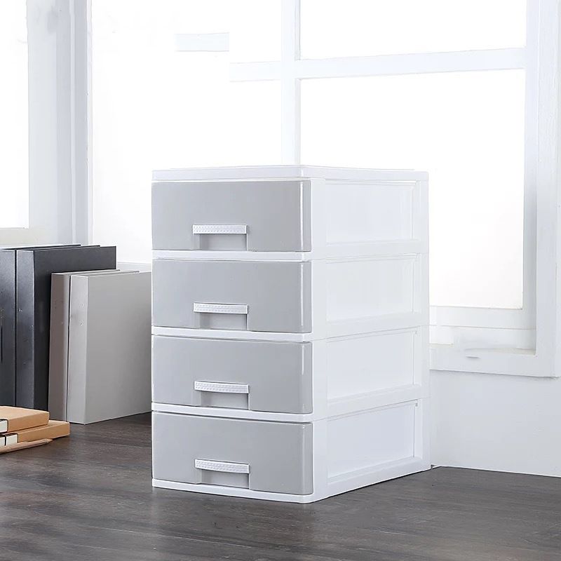 Modern Cabinet Plastic with Drawers Filing Cabinet for Home Office