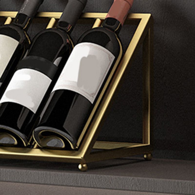 Modern Tabletop or Countertop Free-Stand Wine Rack Kit Metal Wine Racks