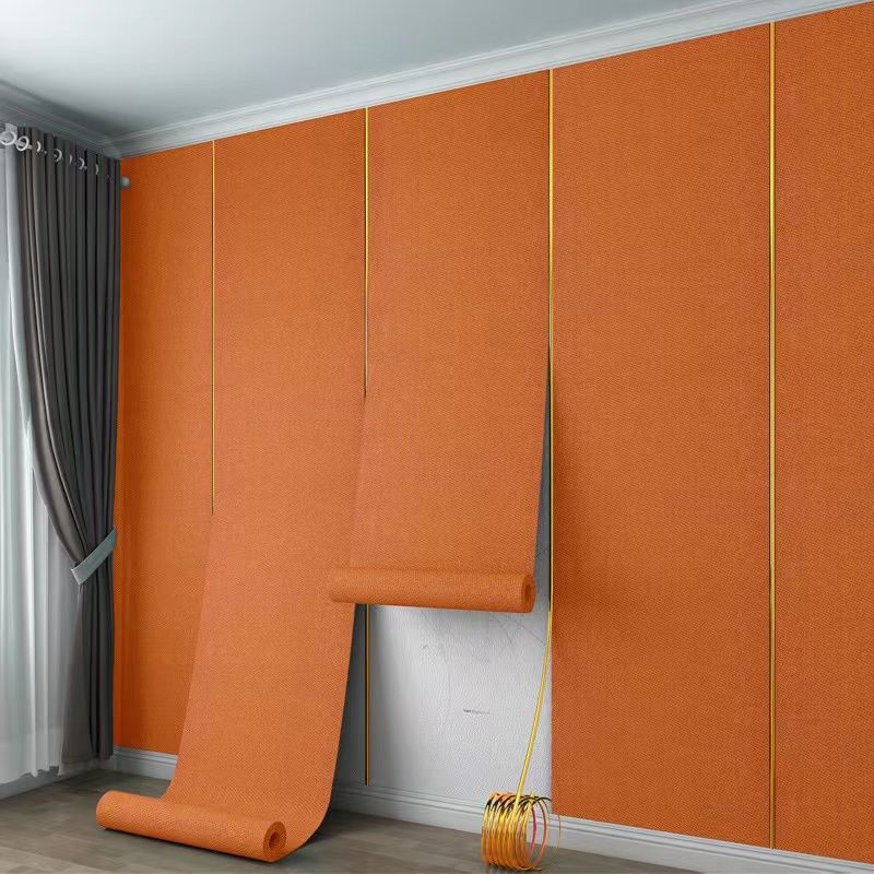 Modern Wall Panel Solid Color Peel and Stick Waterproof Wall Ceiling for Living Room