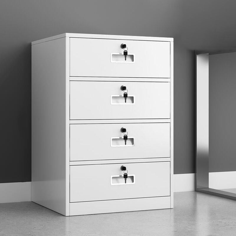 Fireproof File Cabinet Metal Locking Drawers Plain Vertical File Cabinet