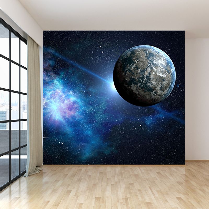 Novelty Style Universe Wall Mural Wallpaper Eco-friendly for Bedroom