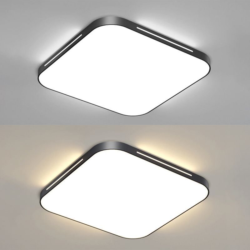 Modern Geometric LED Flush Mount Lamp Acrylic Ceiling Mount Light Fixture for Bedroom