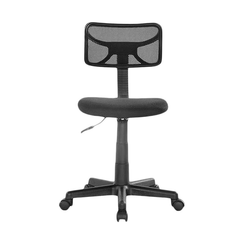 Modern No Arm Conference Chair Mesh Back Desk Chair for Home