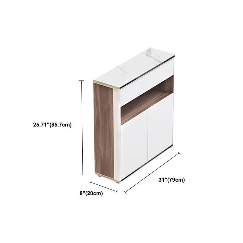 Glam Style Sideboard Door and Drawer Server for Home Kitchen