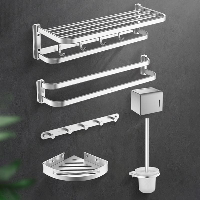 Silver Bathroom Hardware Set Modern Bathroom Accessory as Individual or as A Set