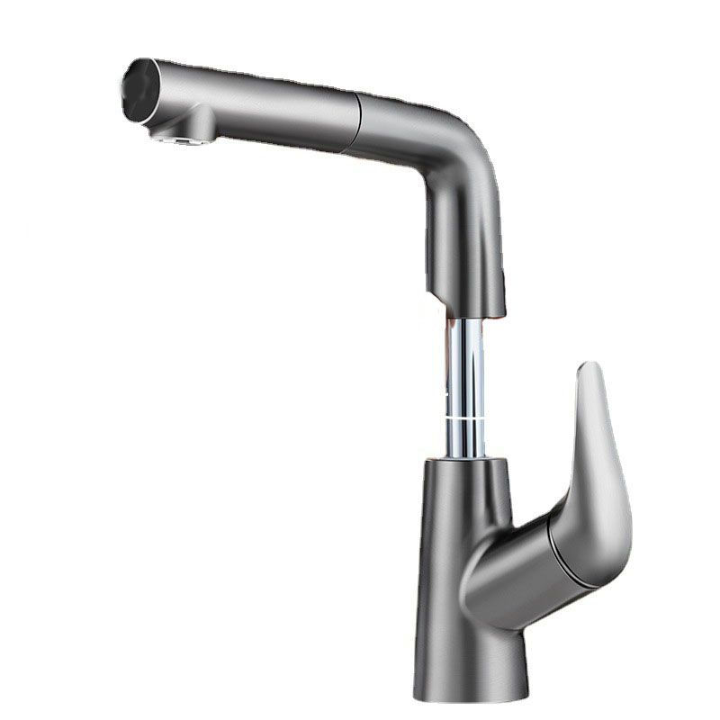 Modern Sink Faucet Solid Color Vessel Sink Faucet for Bathroom