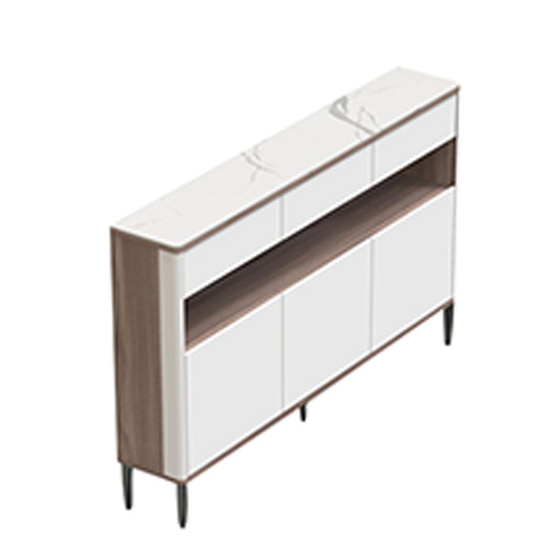 Glam Style Sideboard Door and Drawer Server for Home Kitchen