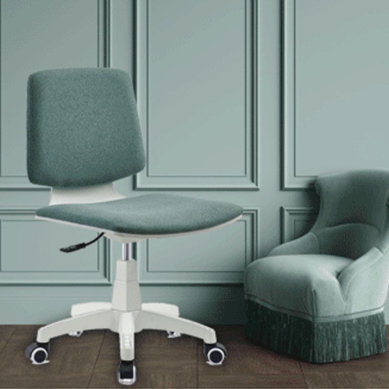 Contemporary Mid-back Office Chair Swivel Conference Chair with Wheels