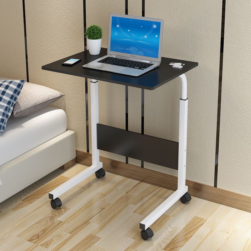 Contemporary Standing Desk Converter Rectangular Height Adjustable Office Desk