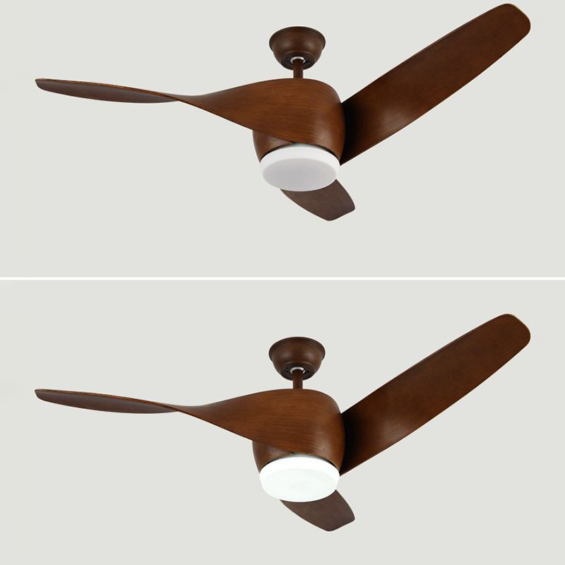 Fan Shape Metal Ceiling Fan Kid Style 1 Light Ceiling Fans Fixtures