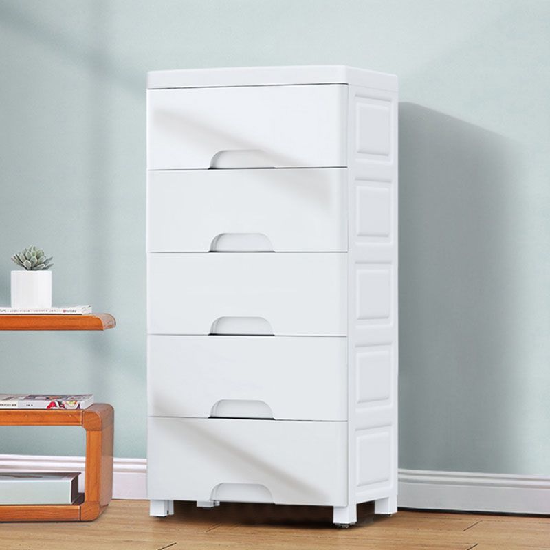 Scandinavian Kids Dressers Plastic Kids Furniture for Bedroom