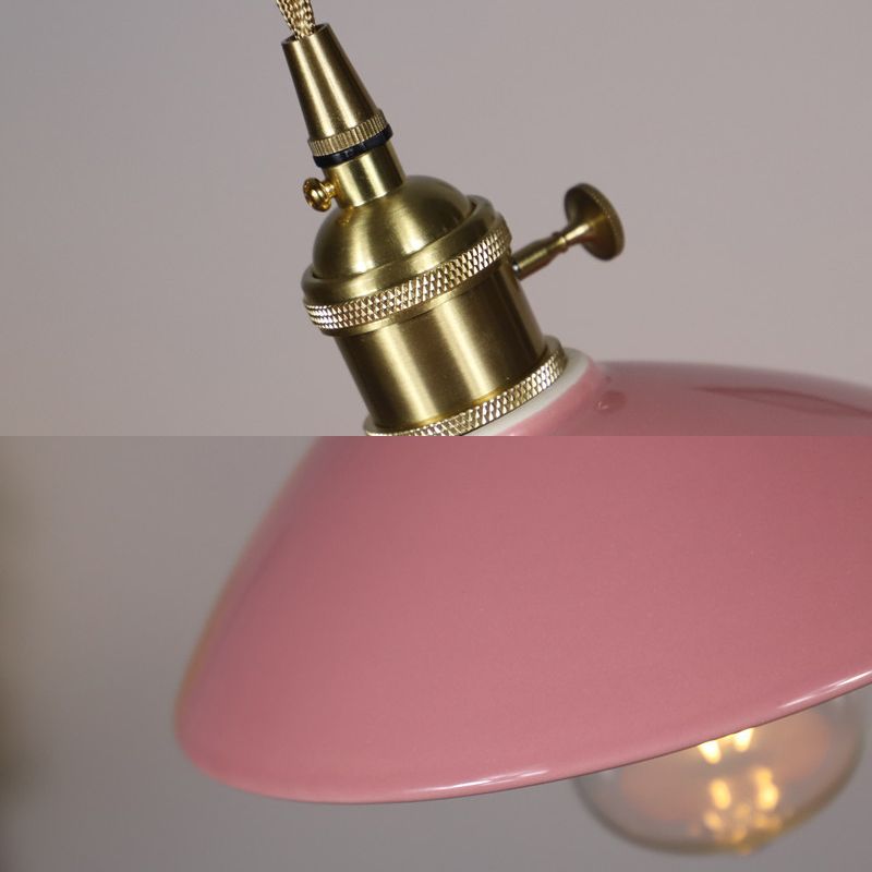 1-Licht-sich verjüngter Anhängerleuchte Vintage Ceramic Suspension Lighting für Esszimmer