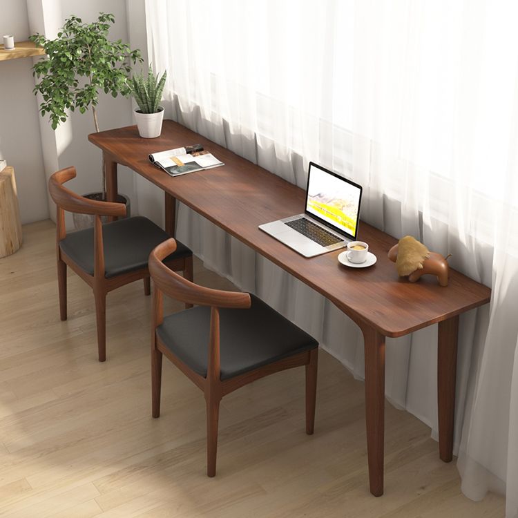 Contemporary Style Writing Desk Solid Wood Bedroom Dormitory Office Desk