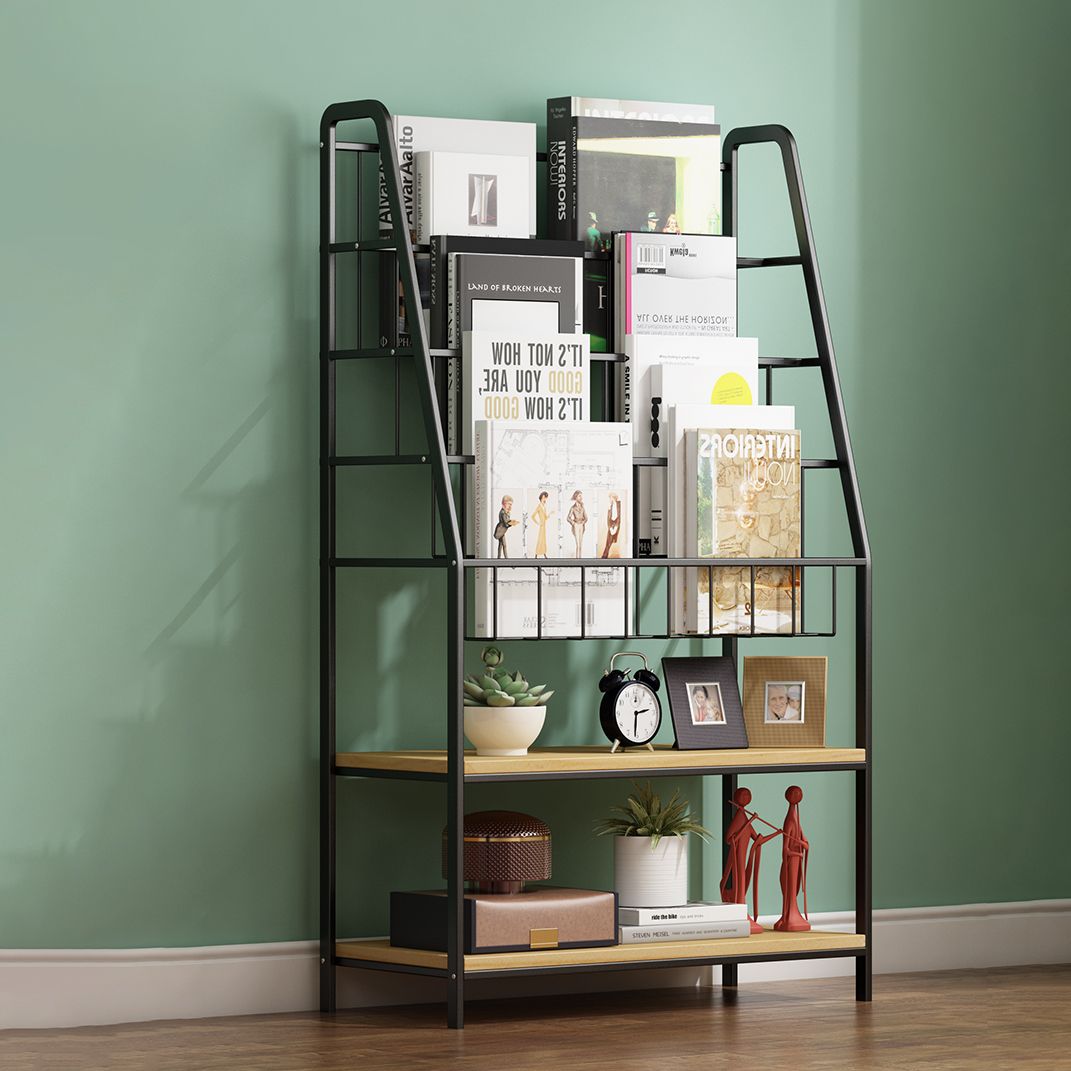 39.37"H Bookshelf Contemporary Style Bookcase for Study Room and Office