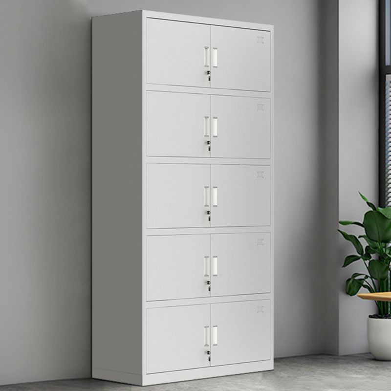 Creative Metal Filing Cabinet Solid Color File Cabinet with Locking Drawers