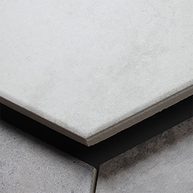 Modern Style Square Floor Tile Straight Edge Waterproof Concrete Floor Tile