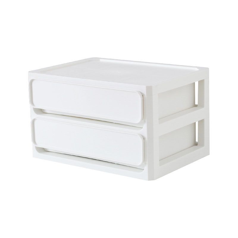 Modern Filing Cabinet Plastic Cabinet with Drawers for Home or Office