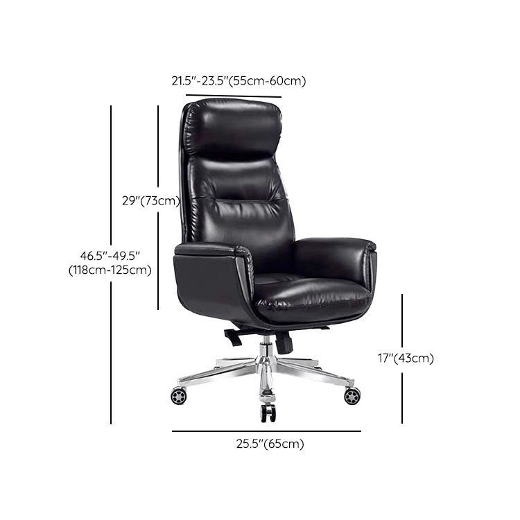 Contemporary PU Computer Chair High Back Swivel Managers Chair