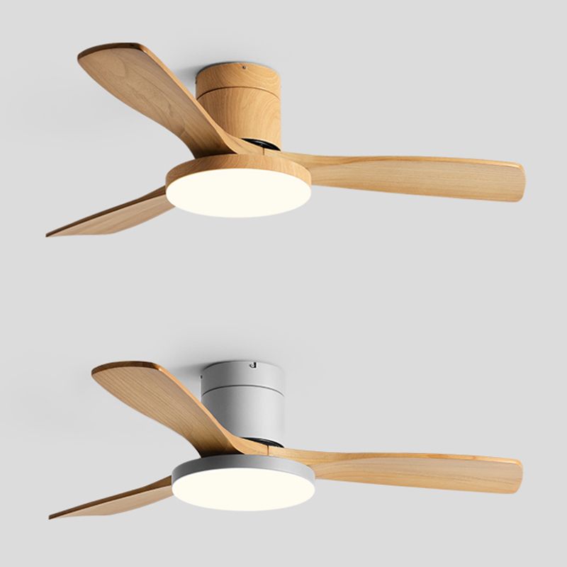 Unique Shape Ceiling Fan Light Kids Style Metal Single Light Ceiling Fan Lamp for Bedroom