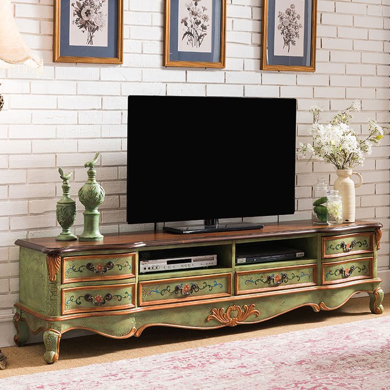 American TV Cabinet Master Retro Storage TV Stand for Bedroom Living Room