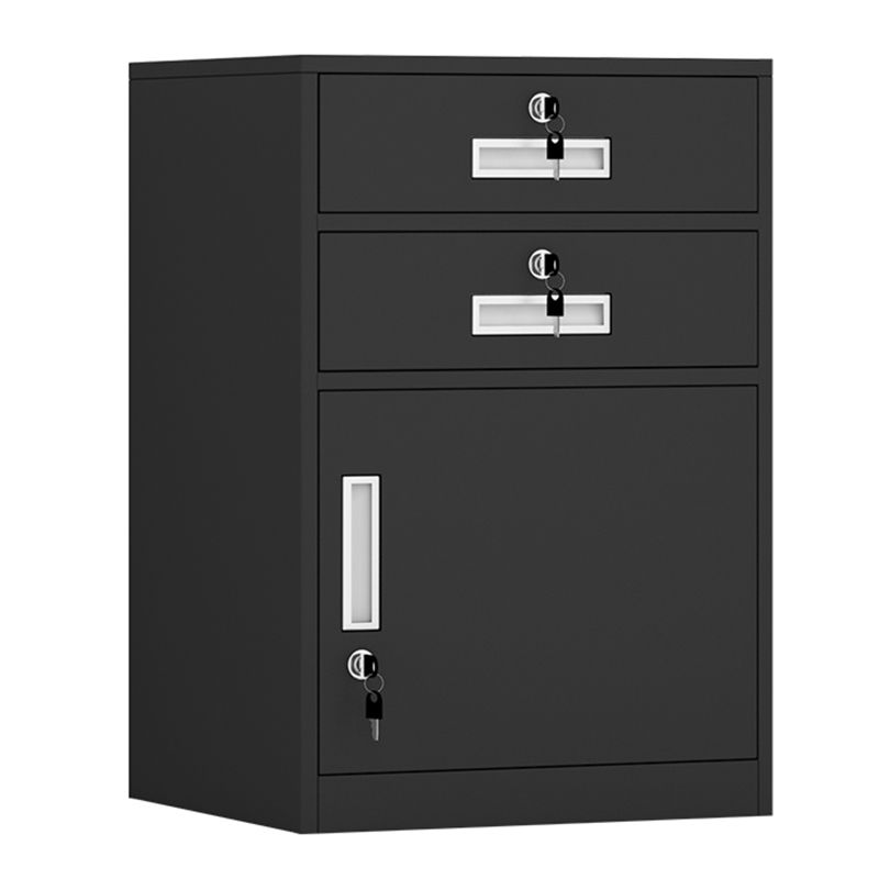 Modern Cabinet Metal Locking Drawers and Storage File Cabinet