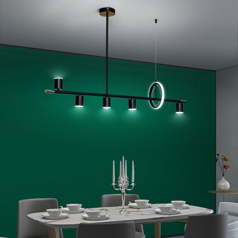 Contemporary Pendant Lights Geometry Island Lights Metal for Kitchen Island