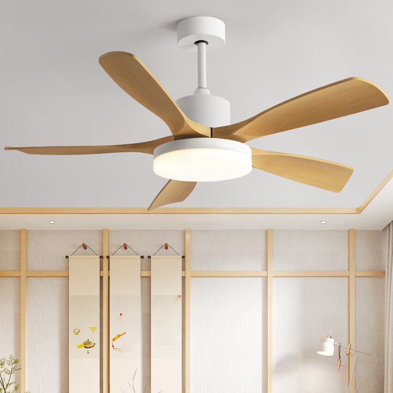 Simplicity 6-Blade Ceiling Fan Lighting with ABS for Dining Room