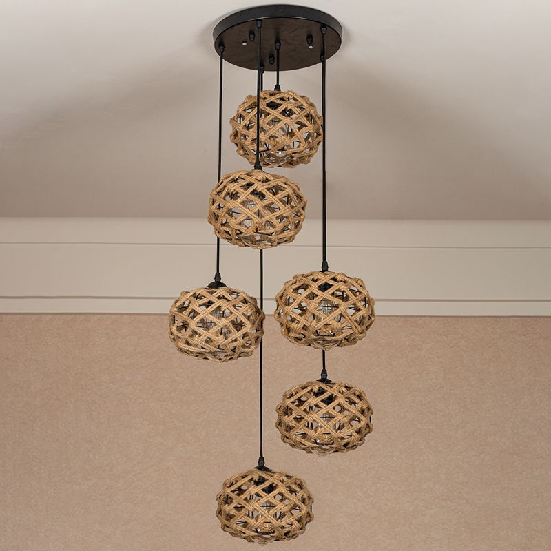 Cluster intrecciato Cluster Oval Cottage Oval Cottage 3/6 Bulbs Cucina Bar Round/Linear Berbel