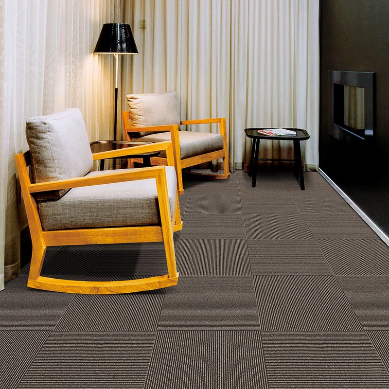 Non-Skid Level Loop Carpet Tile Self Adhesive Indoor Office Carpet Tiles