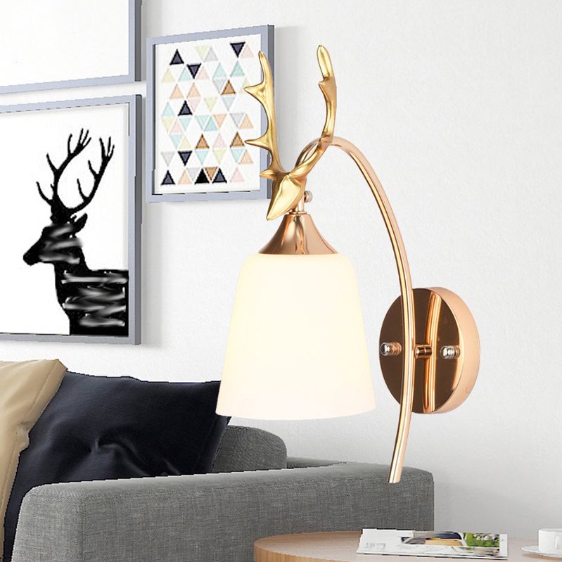 Unique Shape Wall Mount Light Fixture Modern Wall Mounted Lighting with Antlers